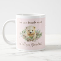 Ours rose Polaire Bébé Fille Grossesse Révéler Cad