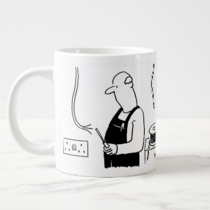 Grande Tasse Ouvrier ou électricien