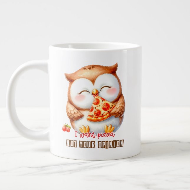 Grande Tasse Owl Fun (Gauche)