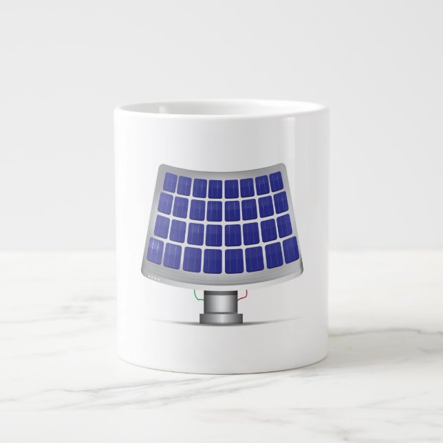 Grande Tasse Panneaux solaires (Devant)