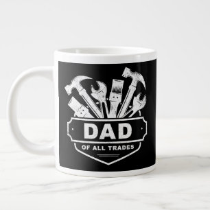 Grande Tasse Papa de tous les métiers - Outils pour homme de ma