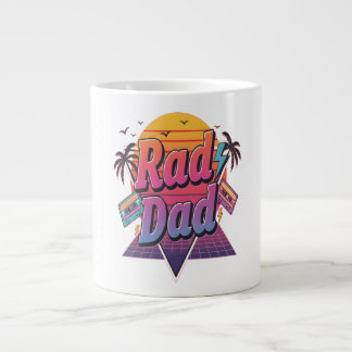 Grande Tasse Papa Radical – Style Néo Rétro des Années 80 pour