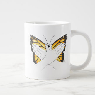 Grande Tasse Papillon Monarque en ASL