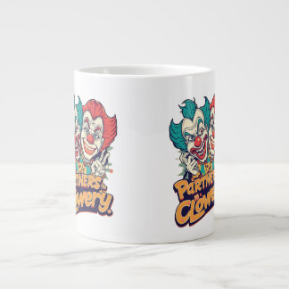 Grande Tasse Partenaires en Clownerie (Punition de Clown Drôle)