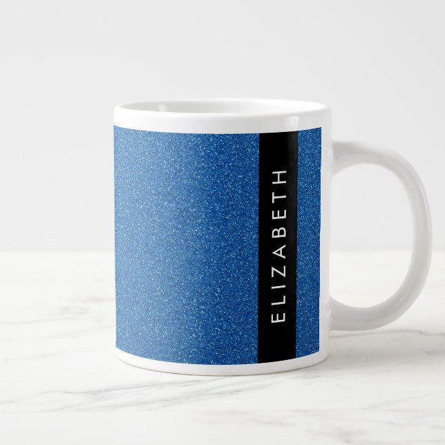 Grande Tasse Parties scintillant bleue, Arrière - plan Parties  (Droite)