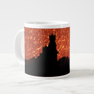 Grande Tasse parties scintillant du lever du soleil, dragon, ch
