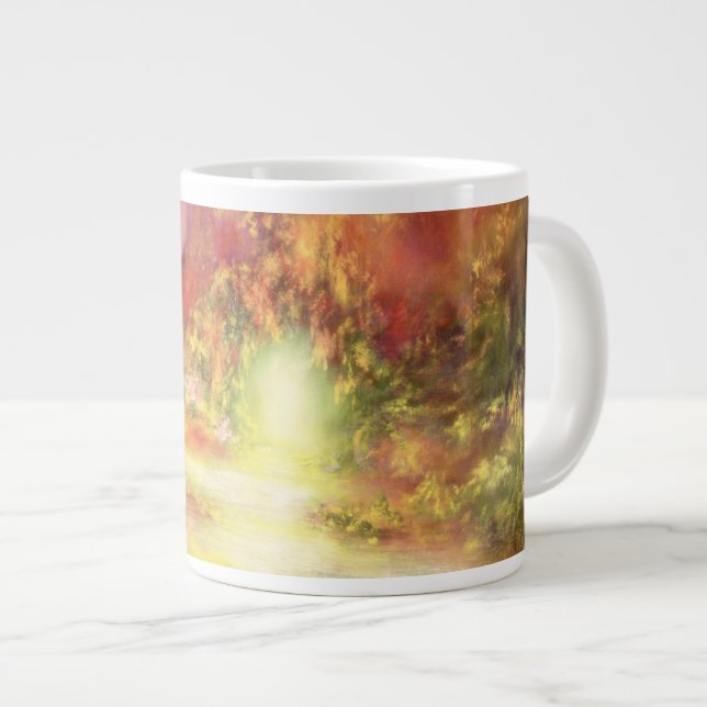 Grande Tasse Paysage tropical 1990 (Devant droit)