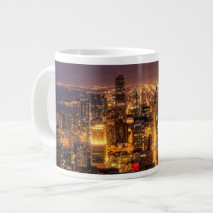 Grande Tasse Paysage urbain de nuit de Chicago