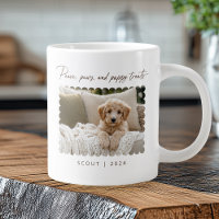 Peace Paws Chiot Traite Photo Chien de Animal