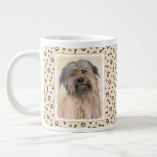Grande Tasse Peinture de berger pyrénéenne - Cute Original Chie