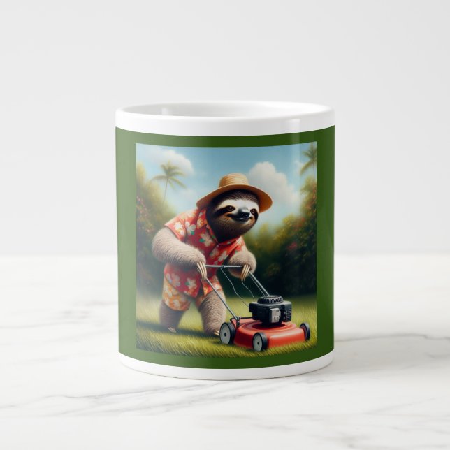 Grande Tasse Pelouse de sciage (Devant)