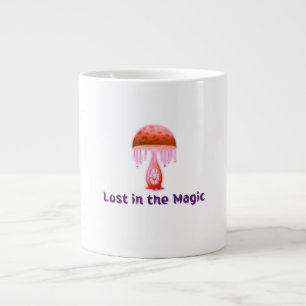 Grande Tasse Perdu dans l'art des champignons magiques