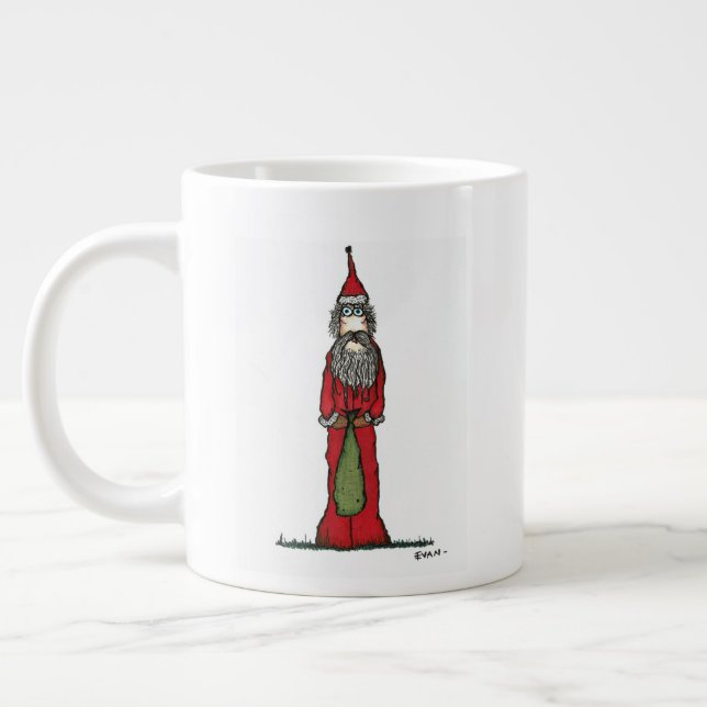 Grande Tasse Père Noël maigre (Gauche)