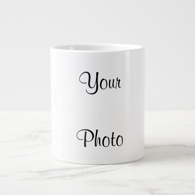 Grande Tasse Personalize With Your Photo  (Devant)
