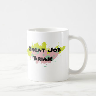 Grande tasse personnalisée du travail (modèle de