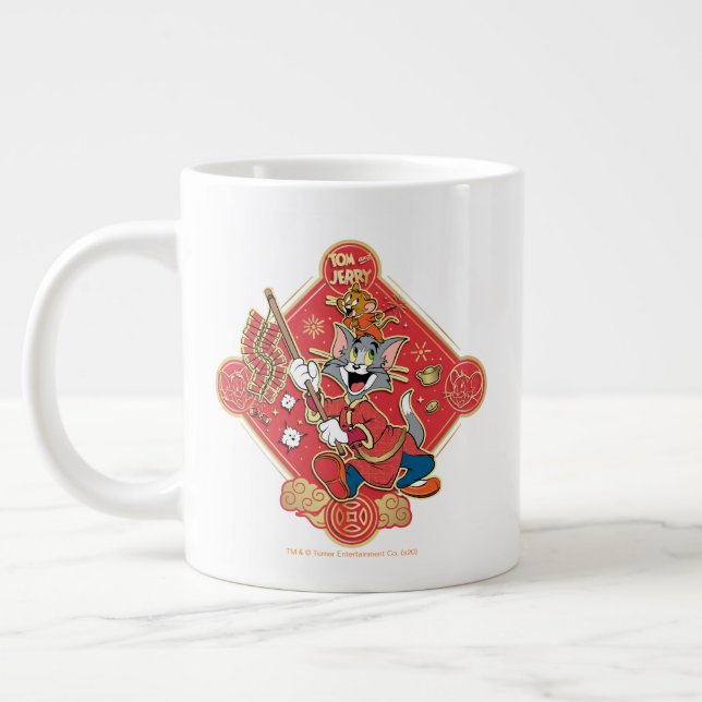 Grande Tasse Pétards Tom & Jerry Lighting (Gauche)