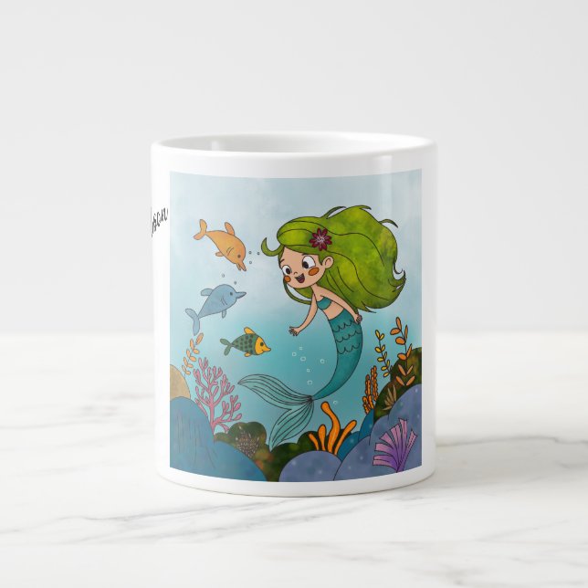 Grande Tasse Petite sirène (Devant)