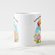 Petits Poches De Chiot Mignonne Grand Amour