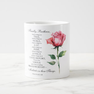 Grande Tasse Philippiens 4:8 Quelles que soient les choses qui