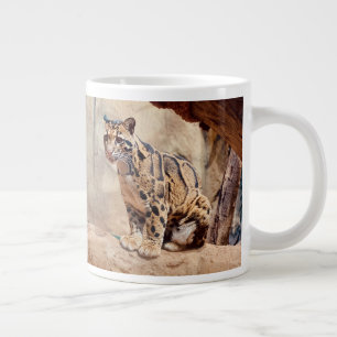 Grande Tasse photo de léopard nuageux nature faune exotique