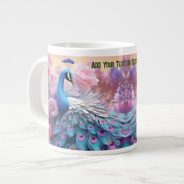 Grande Tasse Photo personnalisée pour animaux de compagnie : El (Devant gauche)