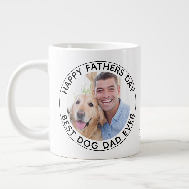 Grande Tasse Photo personnalisée pour animaux de compagnie Happ (Gauche)