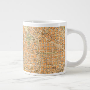 Grande Tasse Pianta di Milano - Carte de Milan, Italie