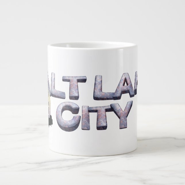 Grande Tasse PIÈCE EN T Salt Lake City (Devant)