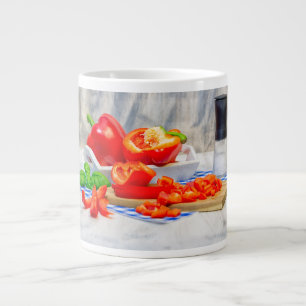 Grande Tasse Piments doux encore en vie