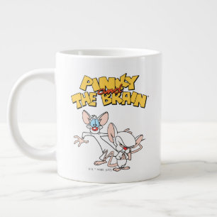 Grande Tasse Pinky et le cerveau   Afficher le logo