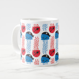 Grande Tasse Pirate Jellyfish, Motif de méduses, Sea Animaux