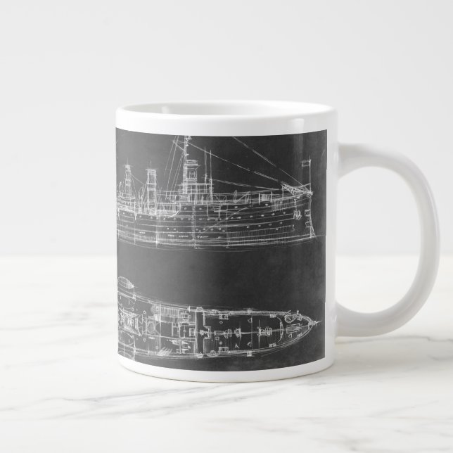 Grande Tasse Plan directeur de la marine Cruiser (Droite)