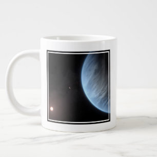Grande Tasse Planète K2-18b, Étoile Hôte Et Planète Accompagnan