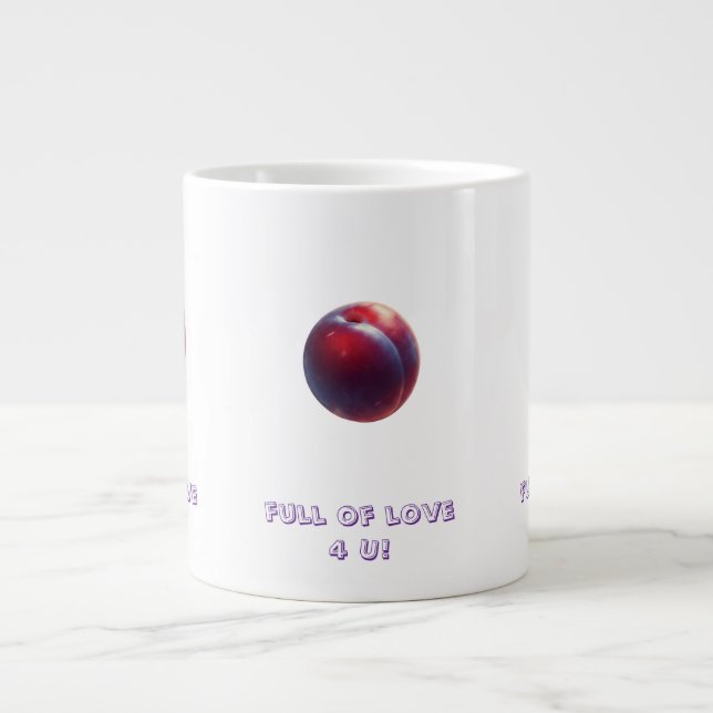 Grande Tasse Plum Valentines (Devant)