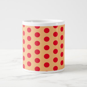 Grande Tasse Point rouge classique