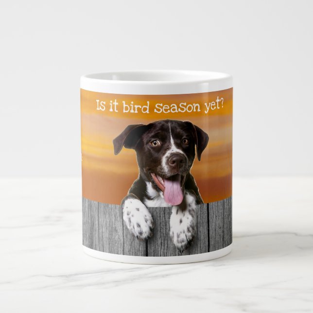 Grande Tasse Pointeur allemand Shorthair "Saison d'oiseaux"  (Devant)