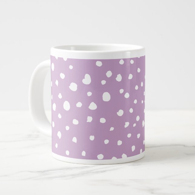 Grande Tasse Points Dalmatiens Lilac, Points Dalmatiens, Pots D (Devant gauche)
