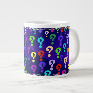 Grande Tasse Points d'interrogation d'arc-en-ciel