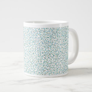 Grande Tasse Points Spectacles Inspirés Par L'Océan
