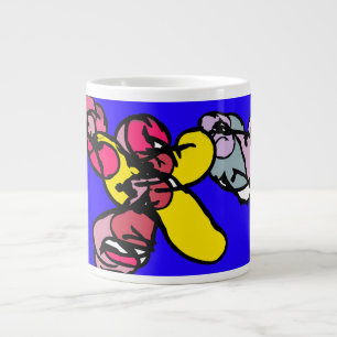 Grande Tasse Poisson étoilé et coquillage