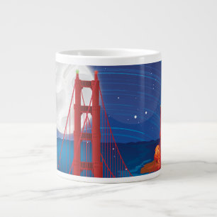 Grande Tasse Pont du Golden Gate de San Francisco