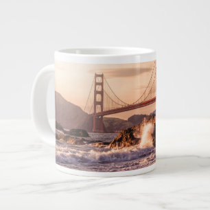 Grande Tasse Pont Golden Gate de Baker Beach