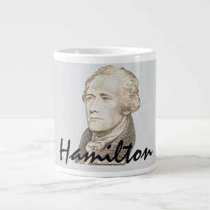 Grande Tasse Portrait classique d'Alexander Hamilton