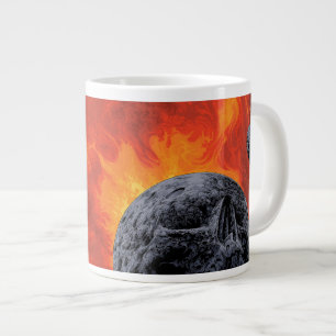 Grande Tasse Poster de cimetière galactique, Macs 2129-1.