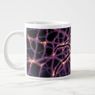 Grande Tasse Poster en Matière Noire.