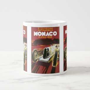Grande Tasse Poster Vintage voyage, Grand Prix de Monaco Auto R