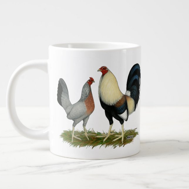 Grande Tasse Poulets dorés (Gauche)