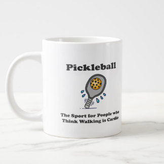 Grande Tasse Pour les gens qui pensent que marcher est du cardi