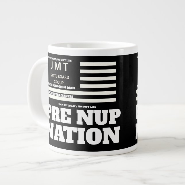 Grande Tasse PRE NUP NATION Boue spécialisée (Devant gauche)