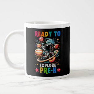 Grande Tasse Premier jour Enfants Bienvenue à l'école Astronaut